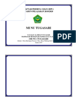 Cover DAFTAR PESERTA UJIAN Mi