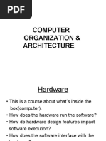 Computer Organization & Architecture