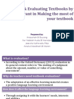Grant-Checklist of Textbook Evaluation