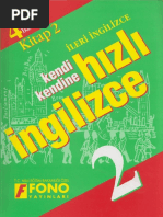 Fono - Kendi Kendine Hızlı İngilizce (Dördüncü Basamak Kitap 2)