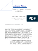 Algumas Notas Sobre o Conceito de Poder Em Skinner1