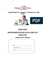 LAB INSTRUMENTATION IN OIL AND FAT new
