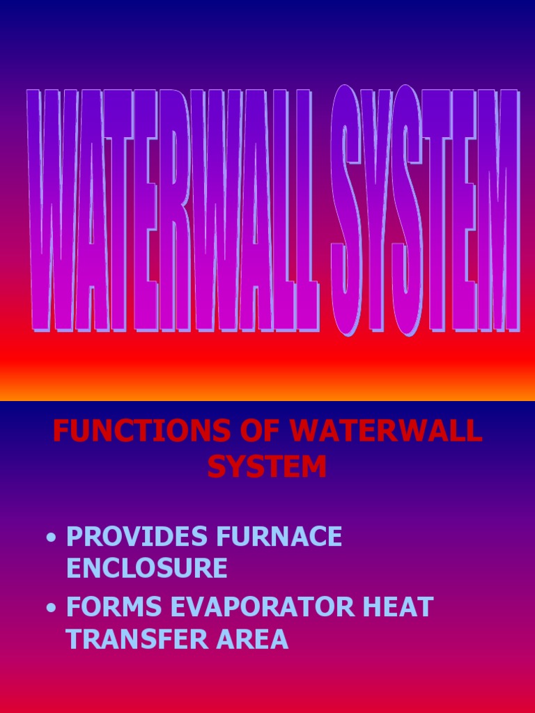 04.waterwall System | PDF