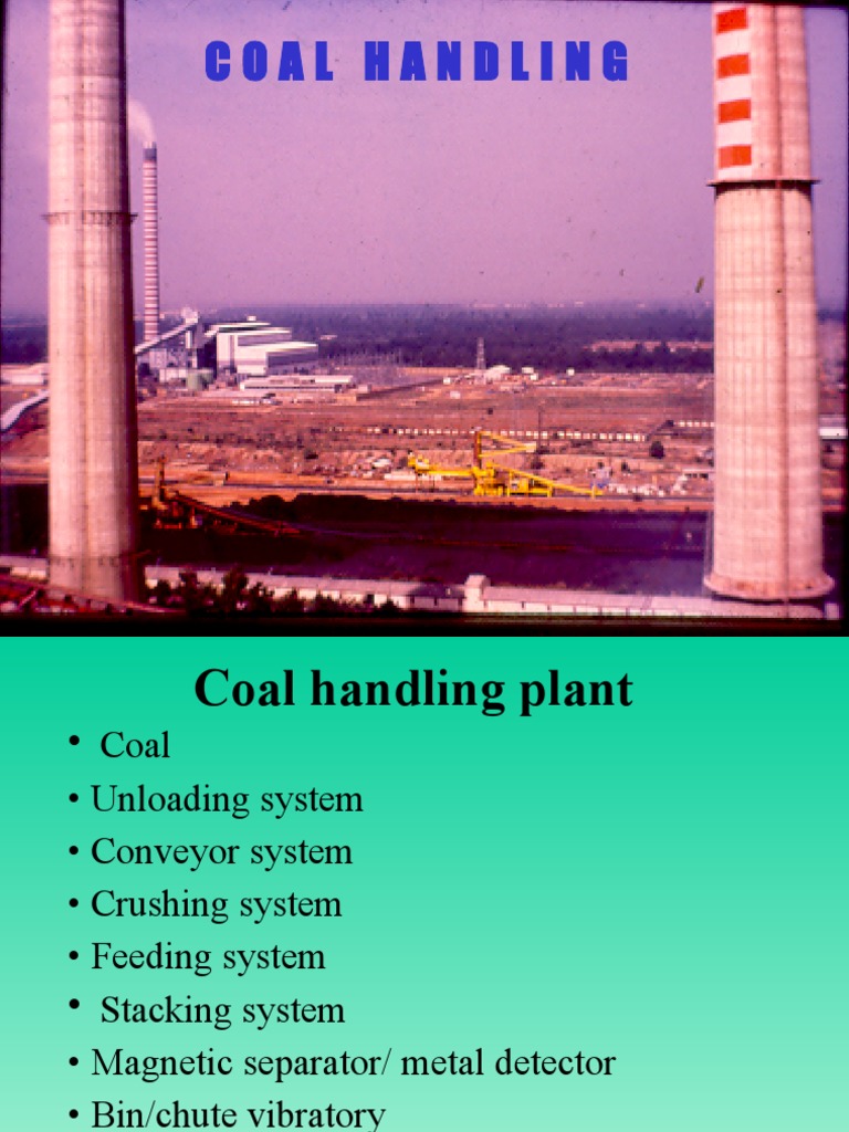 Coal Handling Systems in Power Plants | PDF