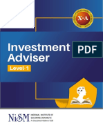 Workbook - NISM-X-A-Investment Adviser (Level 1) Certification Examination 2019 - FINAL - 10-Dec-2019 PDF