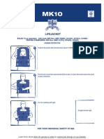 Donning mk10 Instruction Sheet PDF