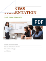 Business Presentation Module PDF