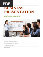 Business Presentation Module PDF