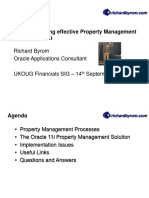 Property Manager 11i
