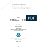 VARIABLE DC POWER SUPPLY - PDF P04235