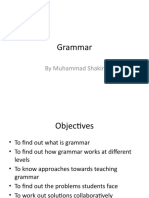Grammar: by Muhammad Shakir