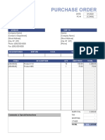 Purchase Order