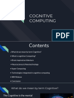 Cognitive Computing