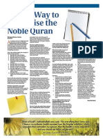 Quran Memorization Tips