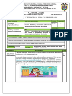 Plan de Clase Normal Superior 2020 Matematicas Grado 3