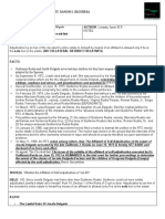 Affidavit Self-Adjudication Sole Heir