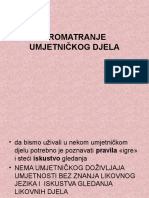 3.PROMATRANJE UMJETNIČKOG DJELA Bez Filmova