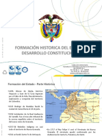 PRESENTACIÓN BREVE HISTORIA DEL CONSTITUCIONALISMO EN COLOMBIA - FORMACIÓN DEL ESTADO COLOMBIANO