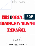 Historia Del Tradicionalismo Español 1 PDF