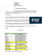 Analisis Vertical y Horizontal