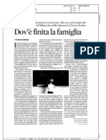 Il Sole24ore - Dov'è Finita La Famiglia