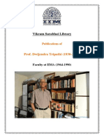 Books of Prof. Dwijendra Tripathi