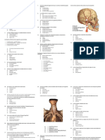 Examen 10 - 1 Bloque Vascularizacion de Cabeza y Cuello