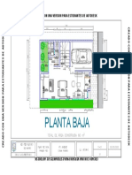 Plano Casa - Primera Planta