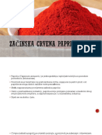 Začinska Crvena Paprika