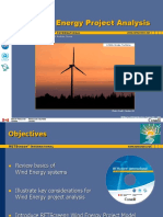 Wind Energy Project Analysis