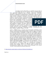 Textos de Apoio para Ética e Desenvolvimento Moral