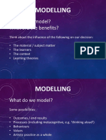 Modelling Slides 2019-20