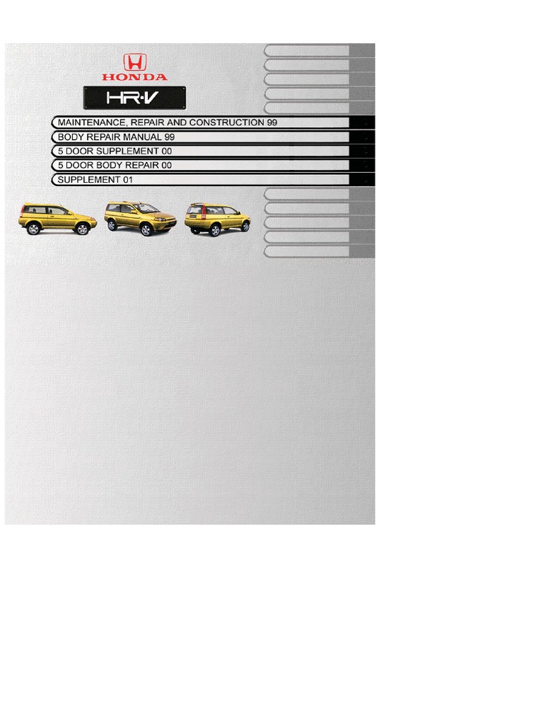 2016 HONDA HRV OWNERS MANUAL PDF FREE DOWNLOAD visual data 4