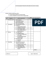 Instrumen Penilaian Pelaksanaan Praktek BHD