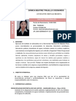 Beatriz Trujillo CV