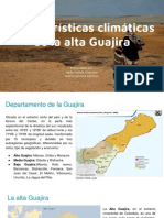 CLIMATOLOGIA Caracteristicas Climaticas de La Alta Guajira