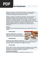 ADUANAS DE GUATEMALA