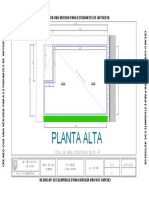 PLANO CASA- TERCERA PLANTA