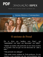 O ATEISMO CONTEMPORANEO E MODERNO - 01.ppt