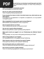 Possible Questions in A Pageant | PDF