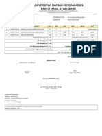 Kartu Rencana Studi - 16710070 PDF