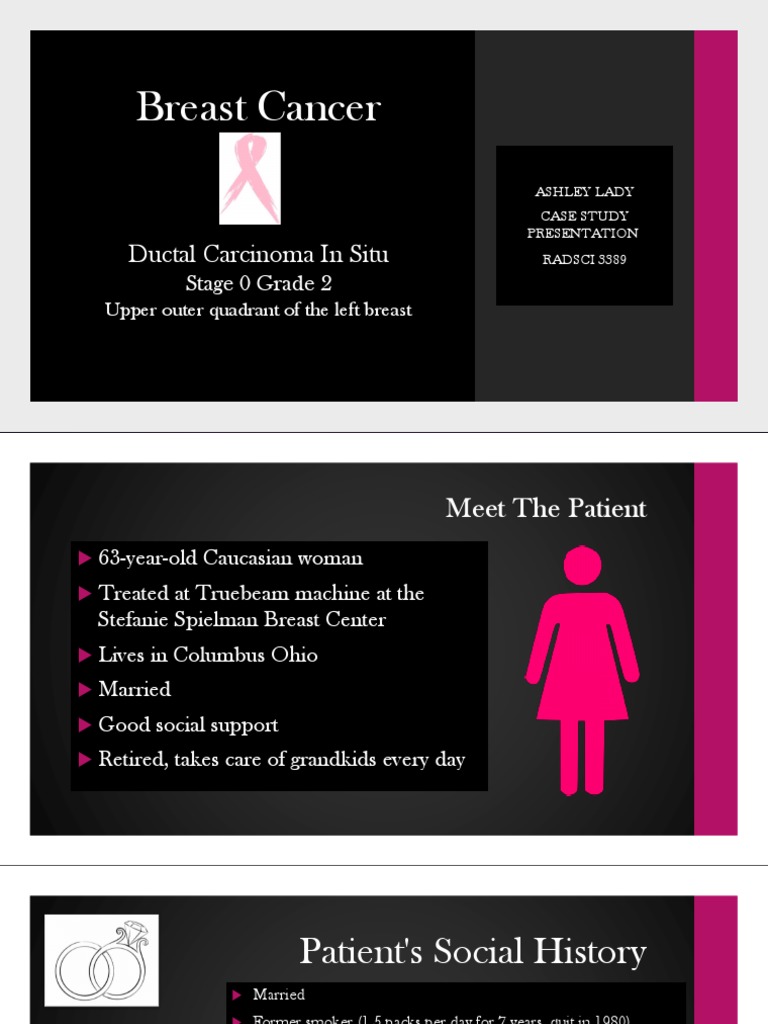 breast cancer case study slideshare