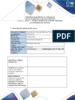 Anexo 1. Fase 1 - Cuadro Análisis de Artículo Referente A La Industria de Cárnicos.