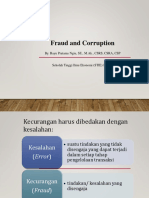 Fraud and Corruption