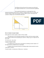 CONSUMER SURPLUS AND DEMAND FUNCTION Final