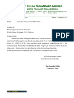 Surat Permohonan Pengajuan Kalibrasi BPFK 2