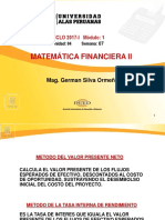 Matemática financiera: VAN, TIR y análisis de proyectos