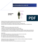 Manual Do Analisador de Pele PDF