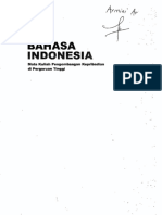 Bahasa Indonesia Mata Kuliah Pengembangan Kepribadian Di Perguruan Tinggi Widjono 314 PDF