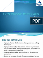 EC401 M1-Information Theory & Coding-Ktustudents - in PDF